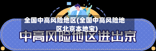 全国中高风险地区(全国中高风险地区北京本地宝)-第2张图片