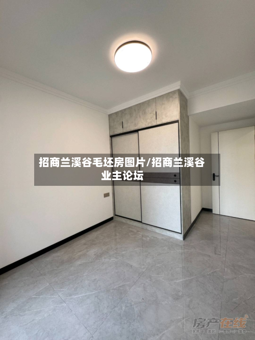 招商兰溪谷毛坯房图片/招商兰溪谷业主论坛-第3张图片